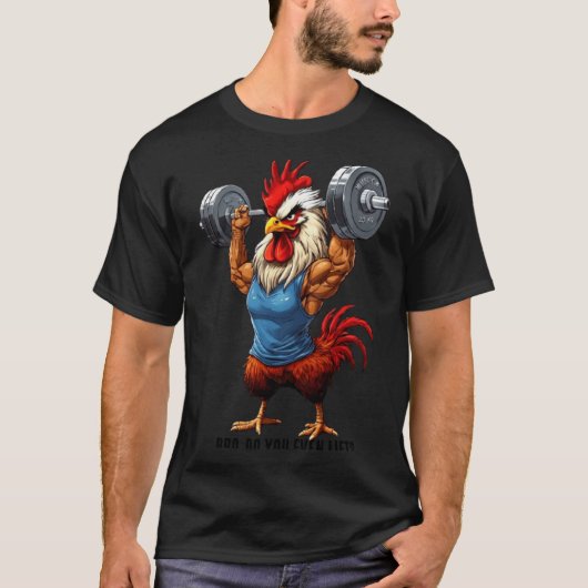 Bro Do You Even Lift Funny Wer Lift Gym Pun  T-shirt (Voorkant)