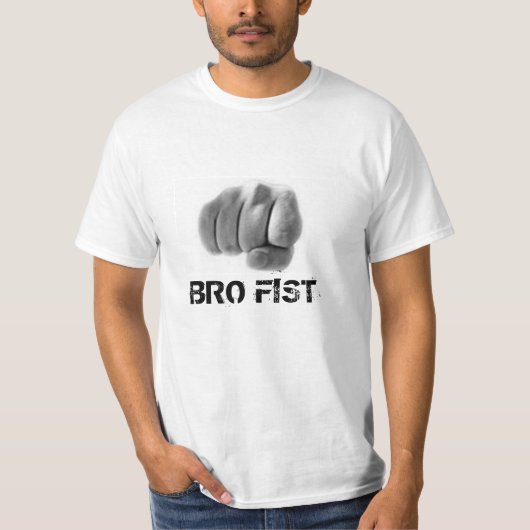 Bro Fist Mannen shirt (Voorkant)