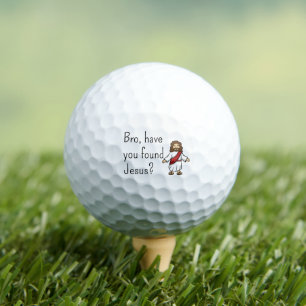 Bro heb je Jezus Christelijk gevonden Golfballen