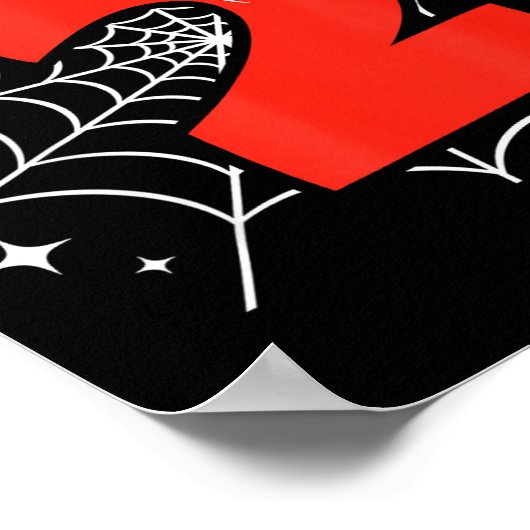 Bro I'm 2 Sder Web Theme 2nd Birthday Party Two Ye Poster (Hoek)