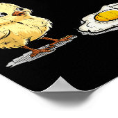 Bro Is That You, Funny Chick And Egg Poster (Hoek)