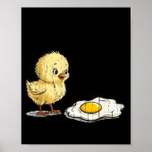 Bro Is That You, Funny Chick And Egg Poster (Voorkant)