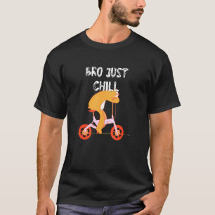 Bro, kalmeer luiaard uitspraken Luiaard citaten Lu T-shirt