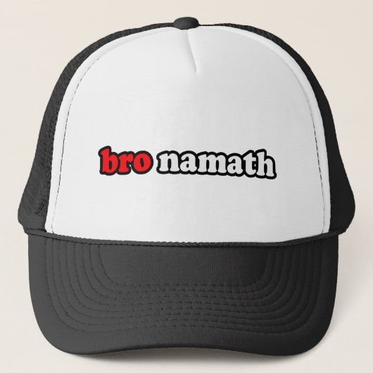 BRO NAMATH TRUCKER PET (Voorkant)