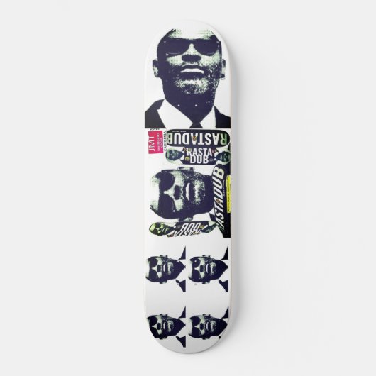 BRO NUM RASTA DUB Skateboard (Voorkant)
