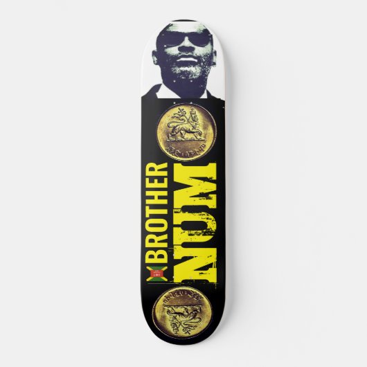 BRO NUM RASTADUB Skateboard (Voorkant)