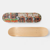 BRO NUM TRIBUTE JMT 7 3/4-inch skateboard Deck (Horizontaal)
