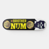 BRO NUMMER RASTADUB Skateboard (Horizontaal)