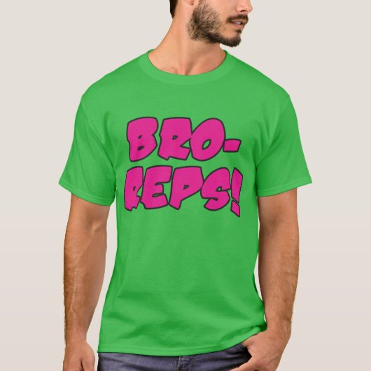 Bro-Reps T-shirt (Voorkant)