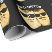 Bro-rritos Funny Burrito Pun Dark BG Cadeaupapier (Rol Hoek)