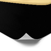 Bro-rritos Funny Burrito Pun Dark BG Poster (Hoek)