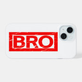 Bro Stempel iPhone 15 Case (Achterkant horizontaal)