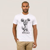 Bro Til Je Eigenlijk Wel Fietst Funny Gym T-shirt (Voorkant volledig)