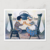 Broad Bean Soup, Jessie Willcox Smith Briefkaart (Voorkant)