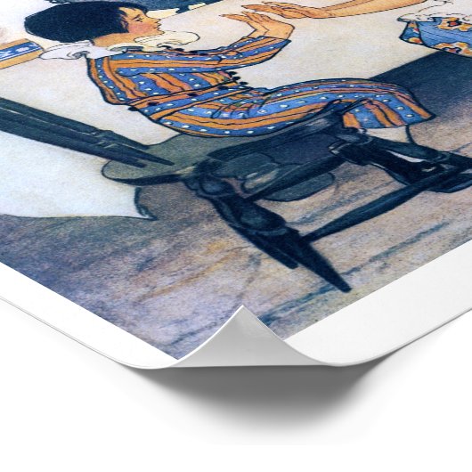 Broad Bean Soup, Jessie Willcox Smith Poster (Hoek)