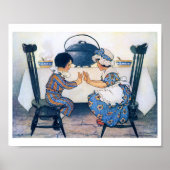 Broad Bean Soup, Jessie Willcox Smith Poster (Voorkant)