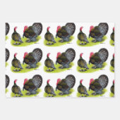 Broad Breasted Bronze Inpakpapier Vel (Voorkant 2)