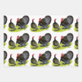 Broad Breasted Bronze Inpakpapier Vel (Voorkant)