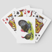 Broad Breasted Bronze Pokerkaarten (Achterkant)