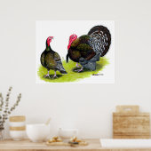 Broad Breasted Bronze Poster (Keuken)