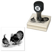 Broad Breasted Bronze Rubberstempel (Gestempeld)