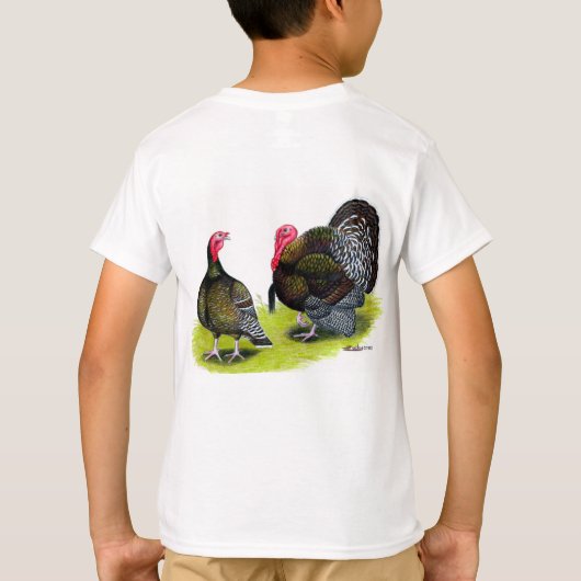 Broad Breasted Bronze T-shirt (Achterkant)