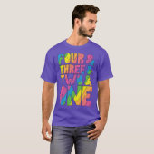 Broad City Intro Countdown funny T-shirt (Voorkant volledig)