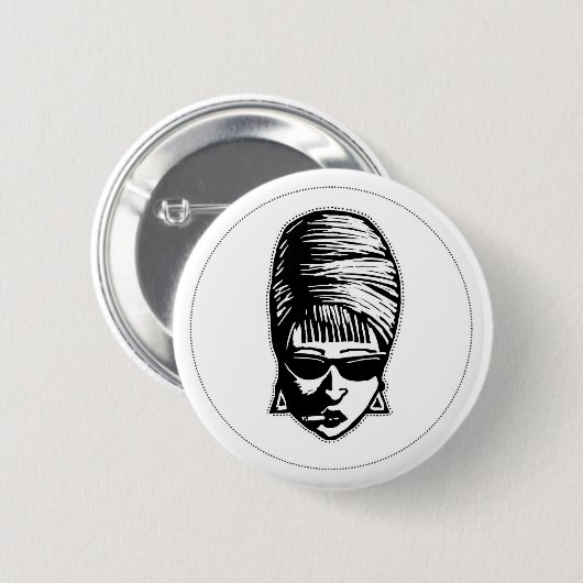 Broad Flair Ronde Button 5,7 Cm (Voorkant /achterkant)