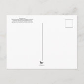 Broad Head Skink Briefkaart (Achterkant)