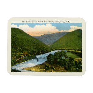Broad River, Hot Springs, NC  stijl Magneet