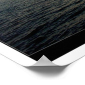 Broad River op zonsondergang Poster (Hoek)