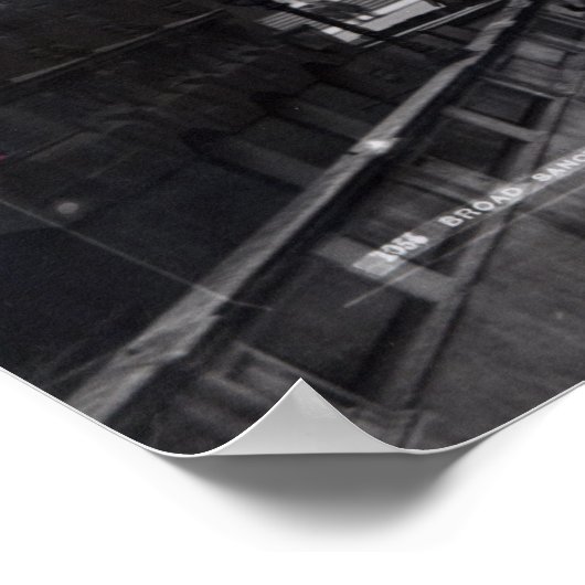 Broad Sanctuary, Westminster Poster (Hoek)