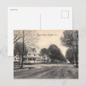 Broad St, Freehold, New Jersey 1910, Verenigde Sta Briefkaart (Voorkant / Achterkant)