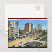 Broad St., Newark NJ  Briefkaart (Voorkant / Achterkant)