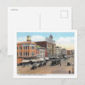 Broad St, Richmond, Virginia, Vintage Briefkaart (Voorkant / Achterkant)