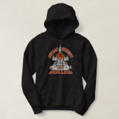Broad Street Bullies Philadelphia Oranje en Black Hoodie (Design voorkant)
