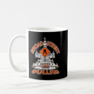 Broad Street Bullies Philadelphia Oranje en Black Koffiemok