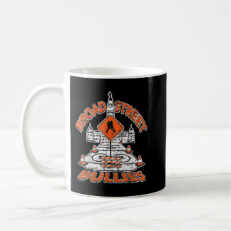 Broad Street Bullies Philadelphia Oranje en Black Koffiemok