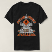 Broad Street Bullies Philadelphia Oranje en Black T-shirt (Design voorkant)