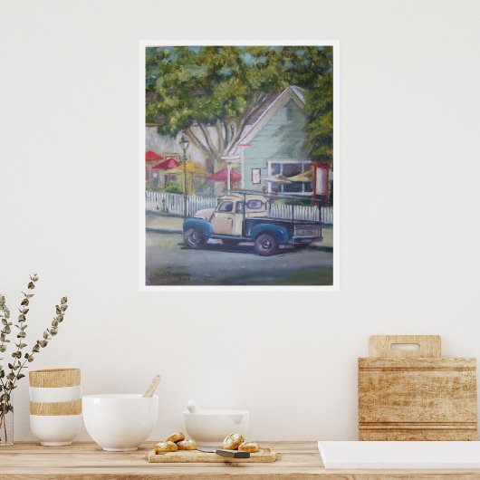 Broad Street GMC, Nevada City, CA Poster (Keuken)