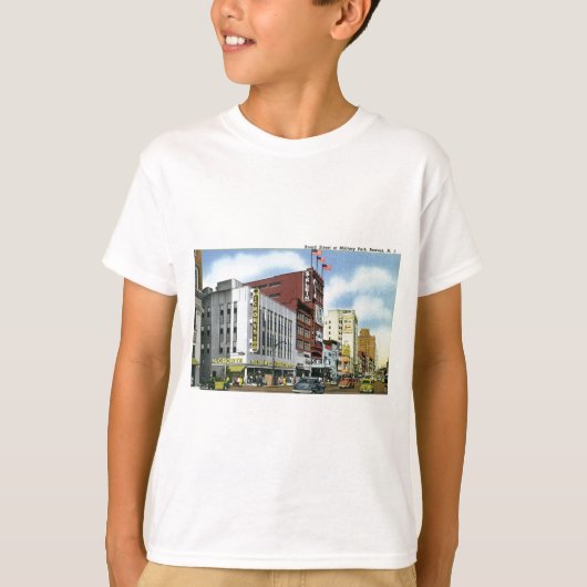 Broad Street, Newark, NJ T-shirt (Voorkant)