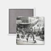 Broad Street Railway Station, Londen, c.1890 Magneet (Voorkant / Achterkant)