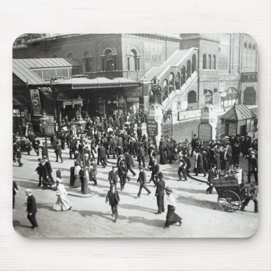 Broad Street Railway Station, Londen, c.1890 Muismat (Voorkant)