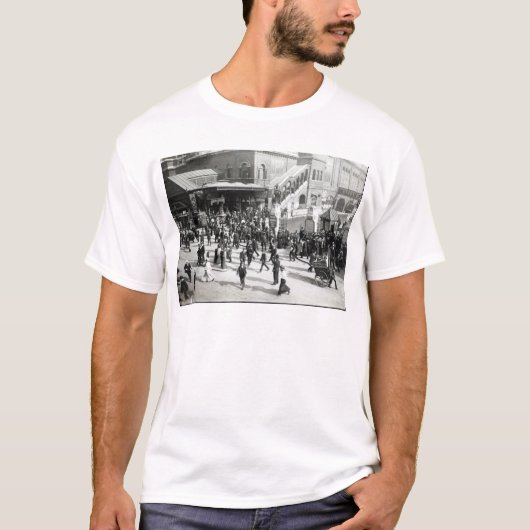 Broad Street Railway Station, Londen, c.1890 T-shirt (Voorkant)