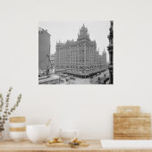 Broad Street Station Poster (Keuken)