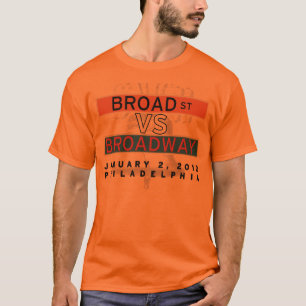 Broad Street VS Broadway Oranje Shirt