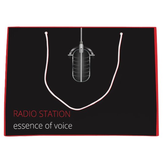 Broadcast Gift Bag Groot Cadeauzakje (Voorkant)