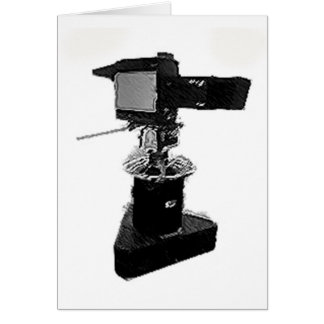 Broadcast TV Camera uit de jaren zeventig of tacht