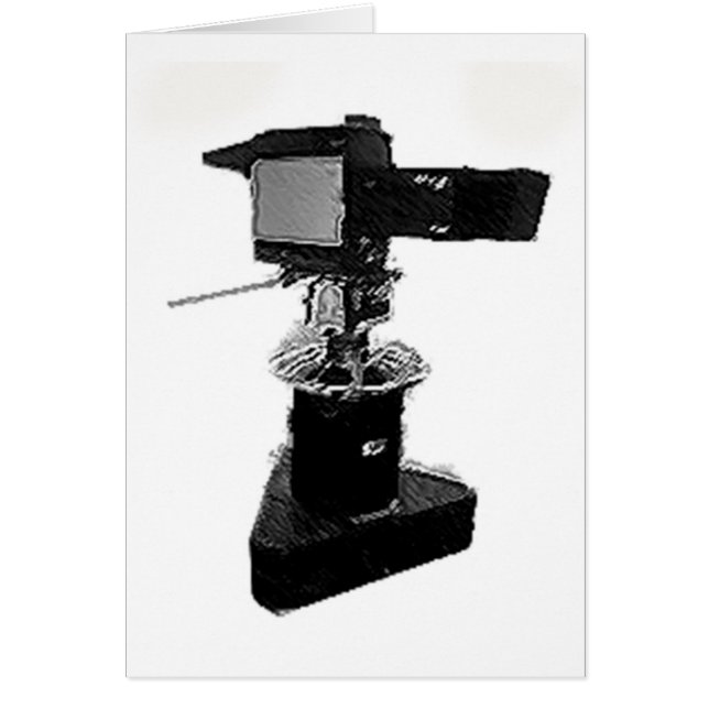 Broadcast TV Camera uit de jaren zeventig of tacht (Voorkant)