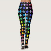 Broader Spectrum Rainbow Diamonds Black Leggings (Achterkant)